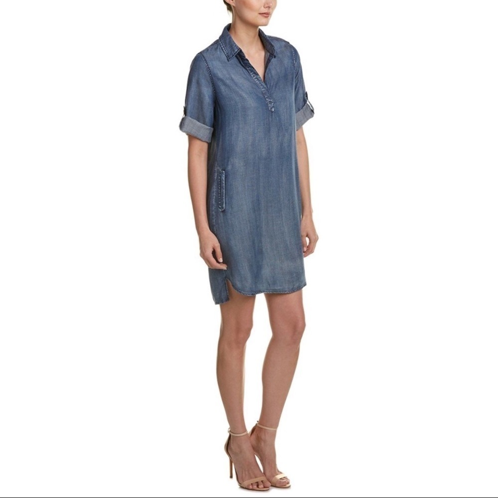 Laju‎ Dark Wash Tencel Tunic Dress